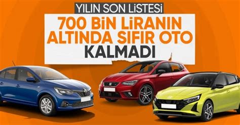 800 bin TL altı araç kalmadı İşte Türkiyede satılan en ucuz 10 otomobil